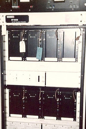 Radio Wyverns 1530 AM Worcestershire Transmitter before intallation at Cotteridge